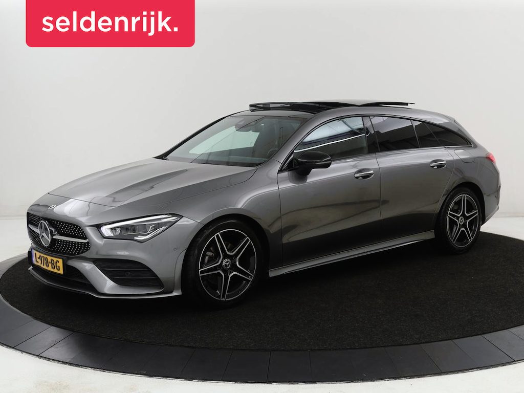 Mercedes-Benz CLA Shooting Brake 180 Business Solution AMG | Sfeerverlichting Stoelverwarming | Memory | Matrix LED | Leder/Alcantara | Side Assist | Widescreen | Navigatie | Camera | Climate control