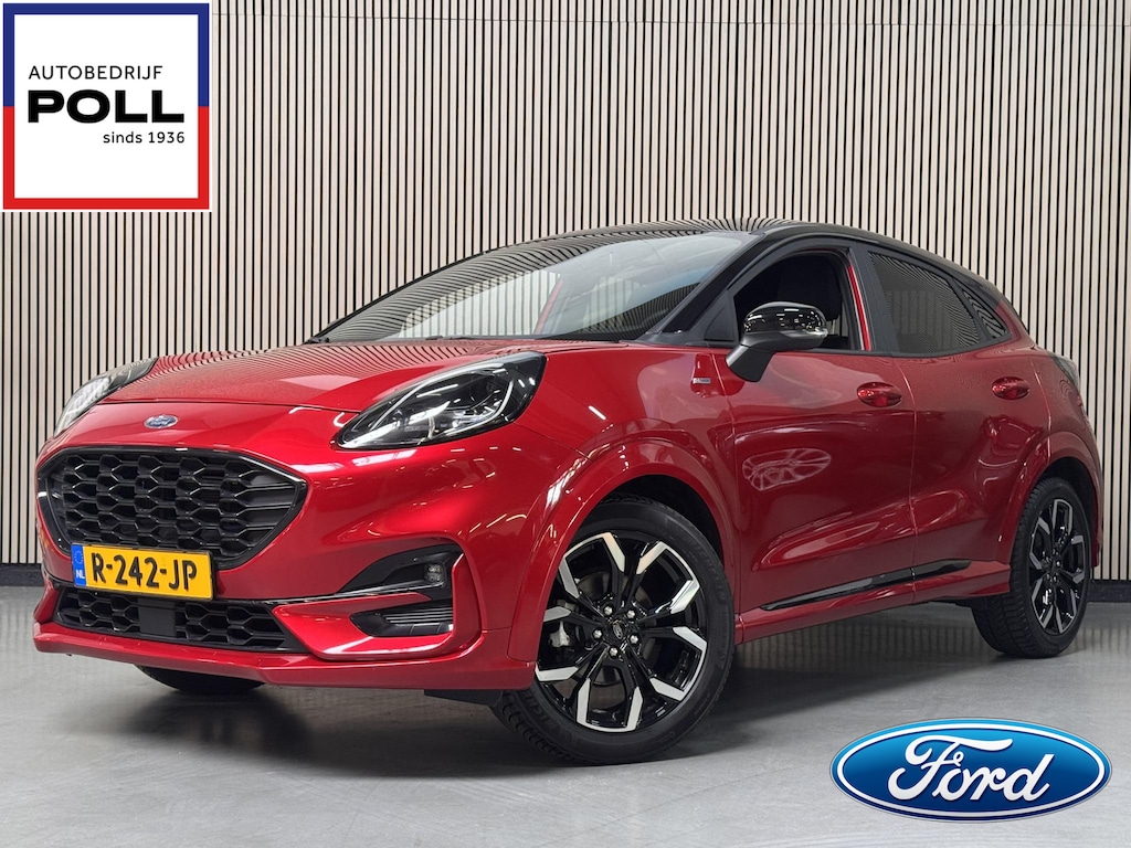Ford Puma 125pk Eco Hybrid ST-Line X B&O Navi Afn. Trekhaak Zwart Dak 18" LM velgen Dealeronderhouden