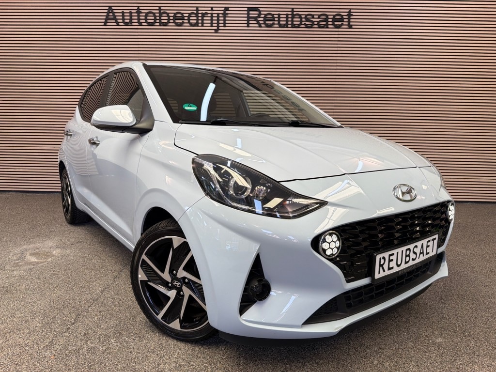 Hyundai i10 1.2 83pk Premium Clima Cruise Carplay Stoelverw, Incl 12Mnd Garantie