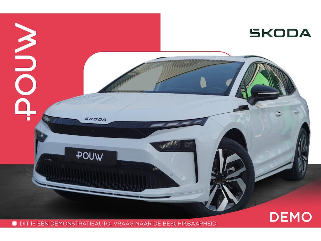 Skoda Enyaq 85 286pk Sportline | Business Upgrade Advanced | Panoramadak | Warmtepomp | Trekhaak