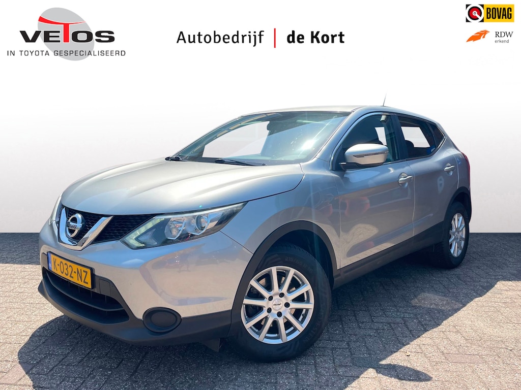 Nissan Qashqai 1.2 Acenta, Airco, Cruise, LMV, All Seasonbanden