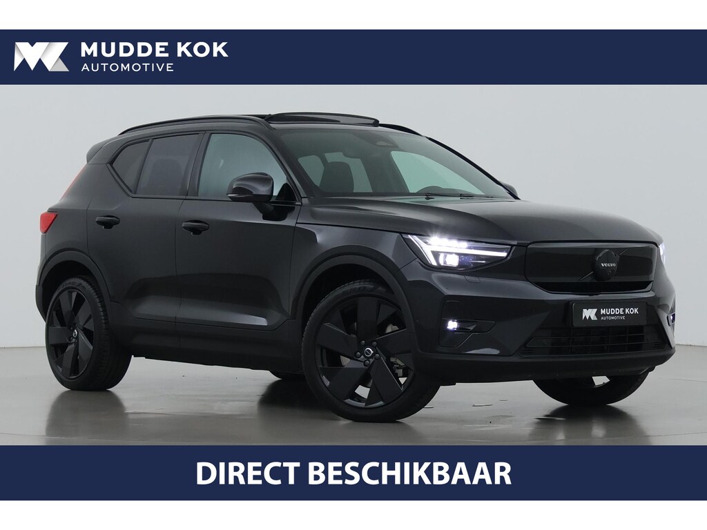 Volvo EX40 Twin Motor Plus Black Edition 82 kWh | ACC | Panoramadak | 360° Camera | Harman/Kardon | Stoel+Stuurverwarming | 20 Inch