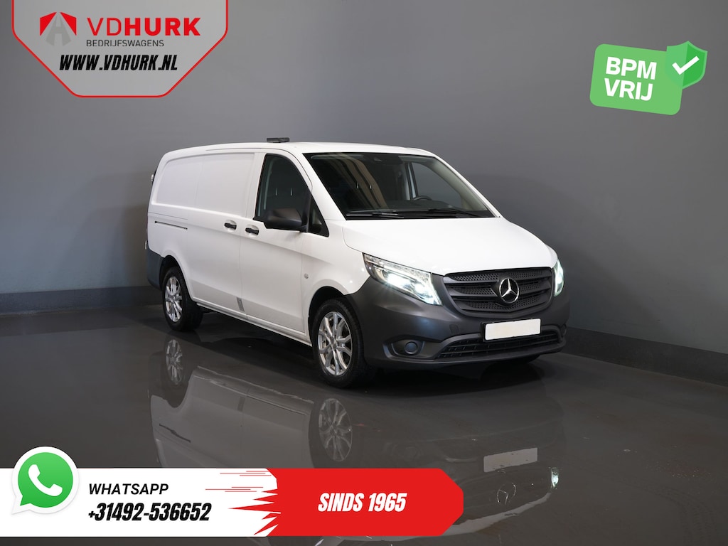 Mercedes-Benz Vito 114 CDI L2 2x Schuifdeur/ LED/ Carplay/ Camera/ Cruise/ 17”LMV/ Trekhaak