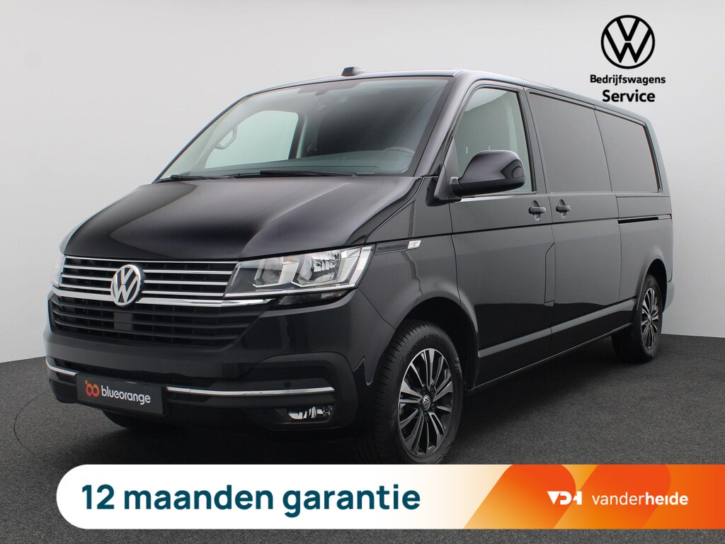 Volkswagen Transporter 2.0 TDI L2H1 28 Highline 150 PK DSG Dubbele schuifdeur, Lat om lat betimmering, Trekhaak, Parkeersensoren voor en achter, Achterklep, 16" LM Velgen, Zijschuifdeur links en rechts, Adaptieve Cruise Control, Navi, PDC voor en achter