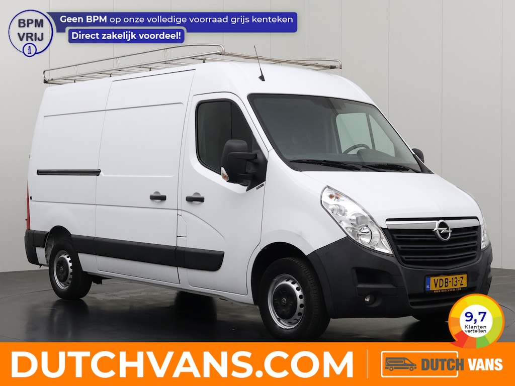 Opel Movano 2.3CDTI 145PK BiTurbo L2H2 | Imperiaal | Trekhaak | Navigatie | Camera | Airco | Cruise | 3-Zits
