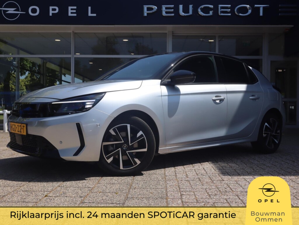 Opel Corsa GS Turbo Hybrid 110pk eDCT automaat, Rijklaarprijs, Navigatie Camera Full LED verlichting