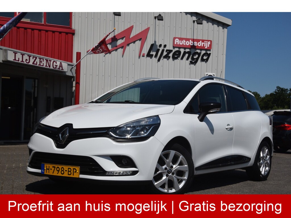 Renault Clio Estate 0.9 TCe Limited Airco | Carplay | PDC | DAB | Trekhaak | LMV | Keyless | Priv.glas