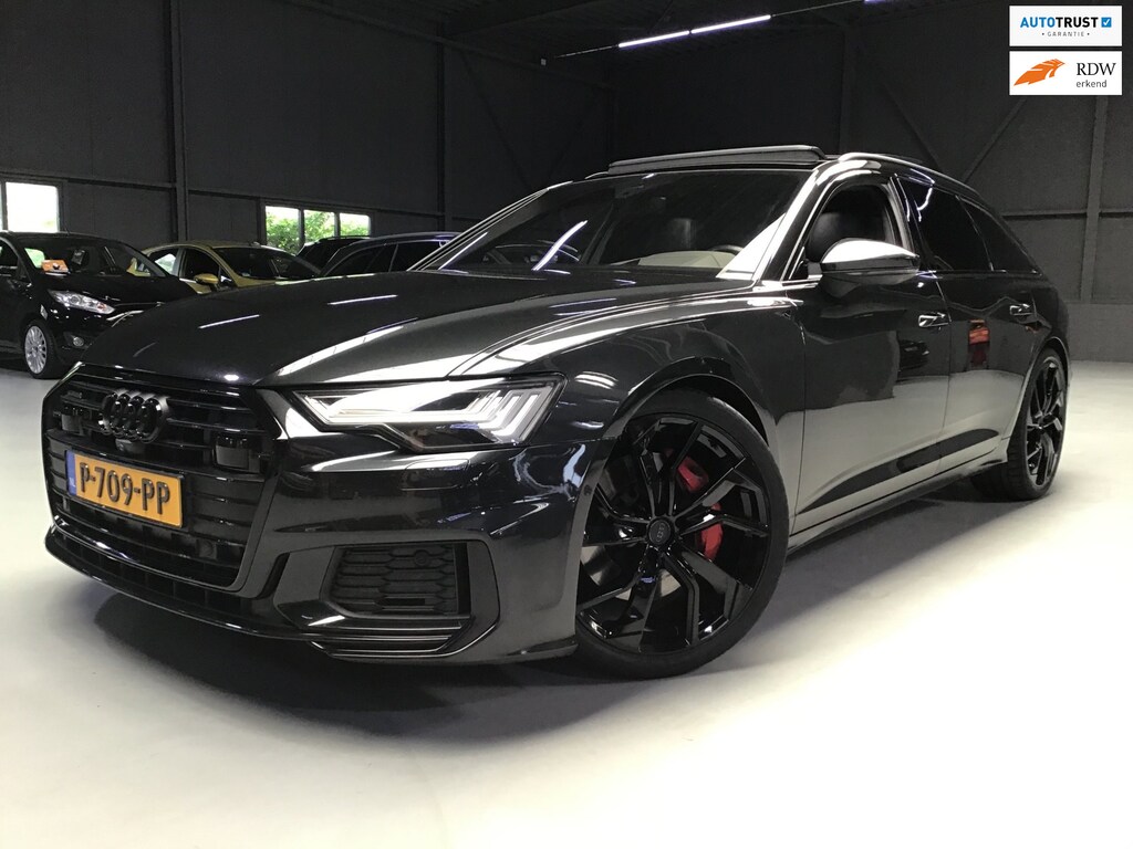 Audi A6 Avant 55 TFSI quattro Sport S line edition I Pano I Carplay I Leder I Navi I 340 PK I Ambiance I Led I Compl. Onderhouden.