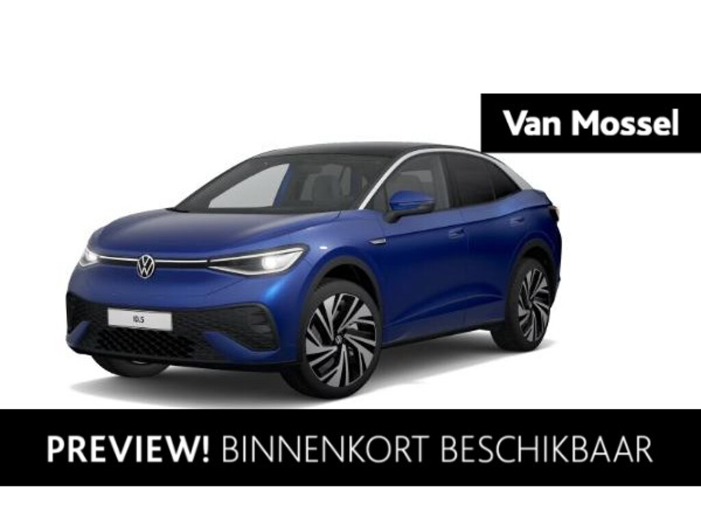 Volkswagen ID.5 Pro Business 77 kWh 204 PK| Warmtepomp | Navigatie | Parkeersensoren | Stoelverwarming | Stuurwielverwarming | 21 Inch Velgen | Voorruit Draadloos Verwarmbaar