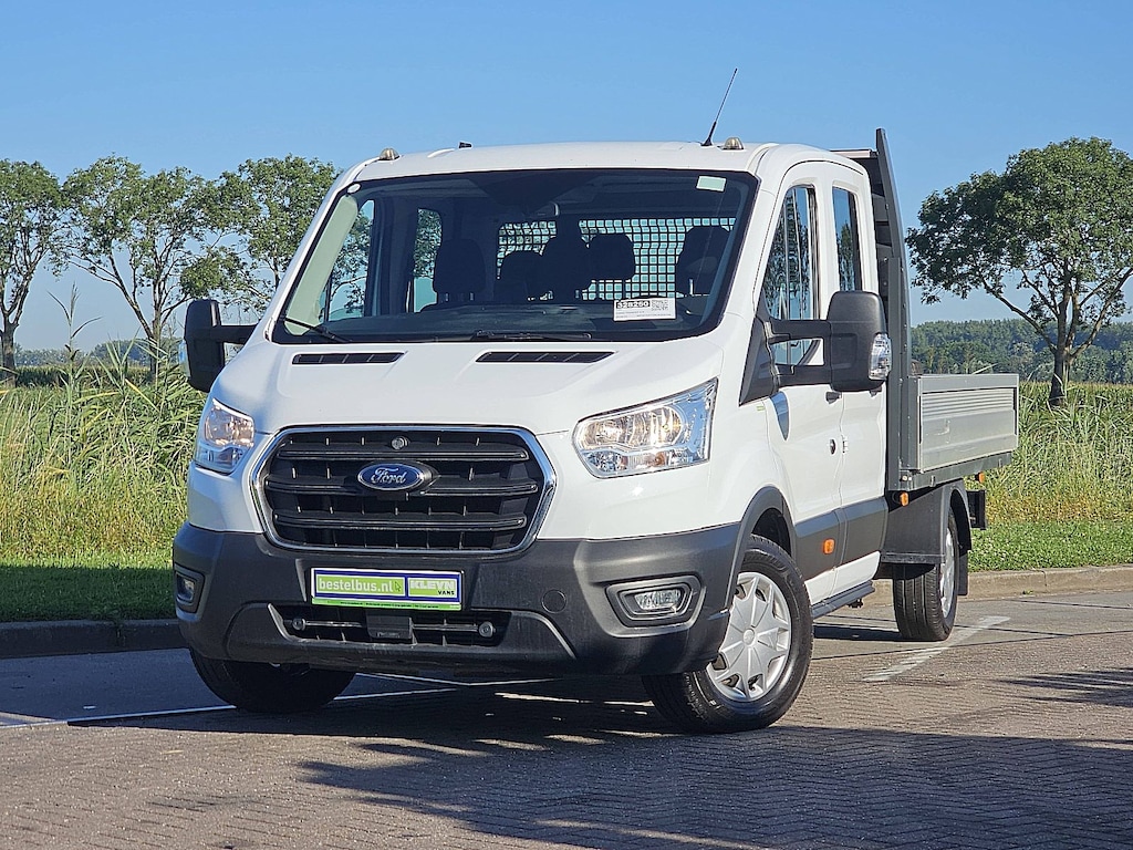 Ford Transit 2.0 Dub Cab Open Laadbak
