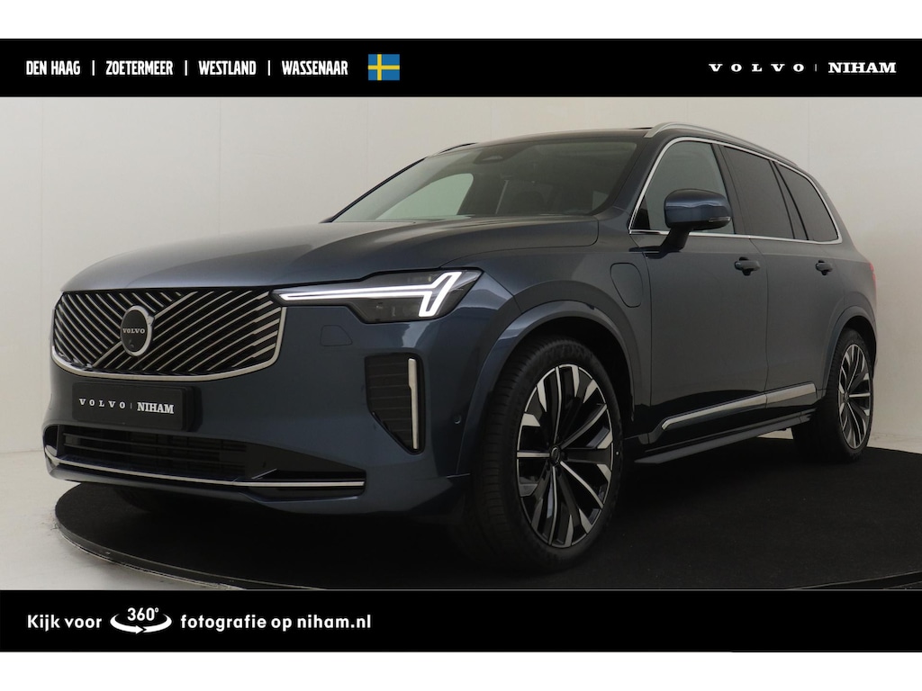Volvo XC90 II T8 PLUG-IN HYBRID AWD ULTRA BRIGHT *FULL OPTIONS!* -PANO.DAK|BOWERS&WILKINS|LUCHTVERING|360°CAM|HEAD-UP DISP.|GEVENT.LEDER+MASSAGE|PRIVACY.GLAS|TREKHAAK|21"