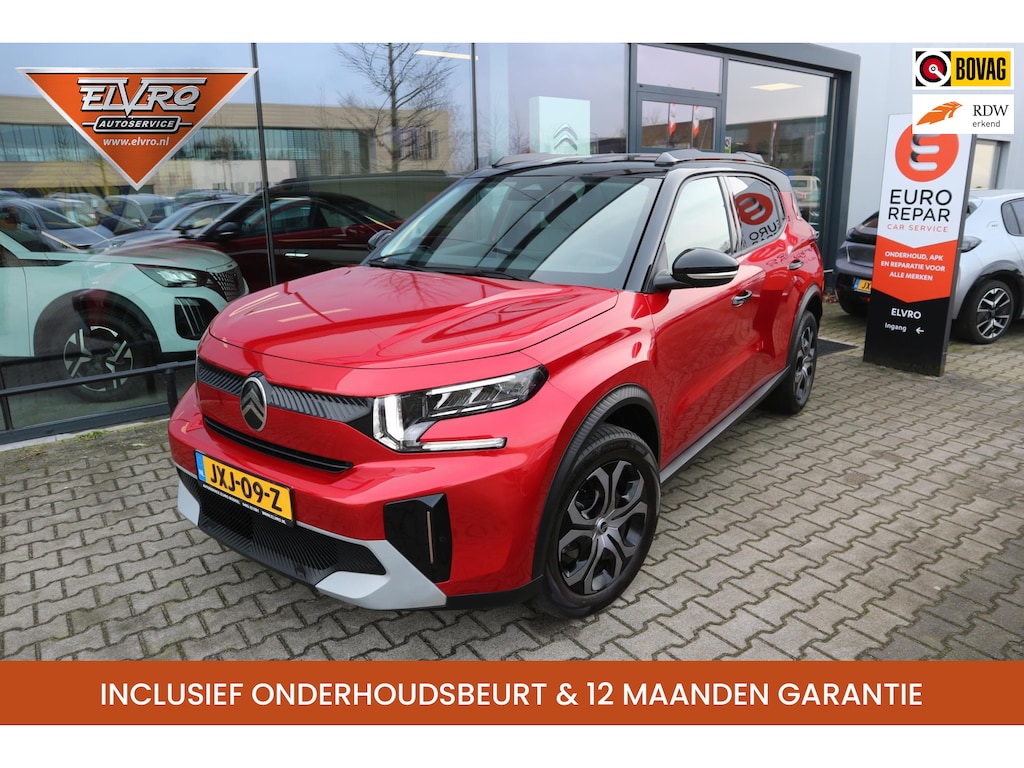 Citroën C3 Aircross 1.2 Turbo 100pk Plus CRUISE CLIMA CAMERA PDC RIJKLAARPRIJS!!!