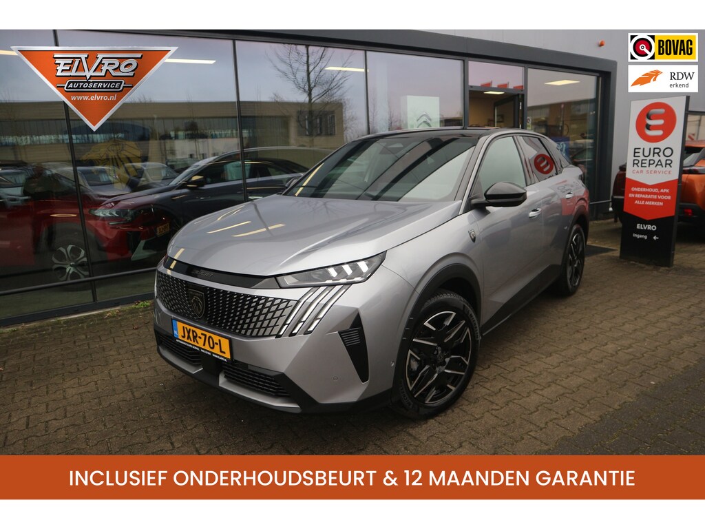 Peugeot 3008 1.2 Hybrid 136 GT AUTOMAAT NAVI 360 CAMERA ALCANTARAPACK MASSAGE STOEL+VOORRUIT+STUURVERW RIJKLAARPRIJS!