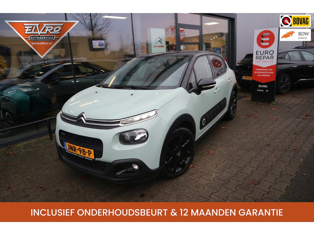 Citroën C3 1.2 PureTech S&S Shine 110PK NAVI CAMERA CRUISE CLIMA PDC 17" RIJKAARPRIJS!!