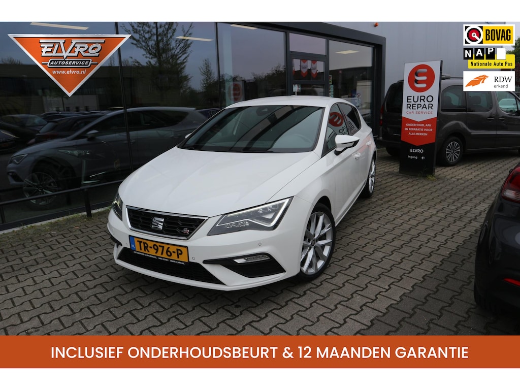 SEAT Leon 1.5 TSI FR Business Intense 150PK AUTOMAAT NAVI PDC CLIMA CRUISE KEYLESS RIJKLAARPRIJS!!