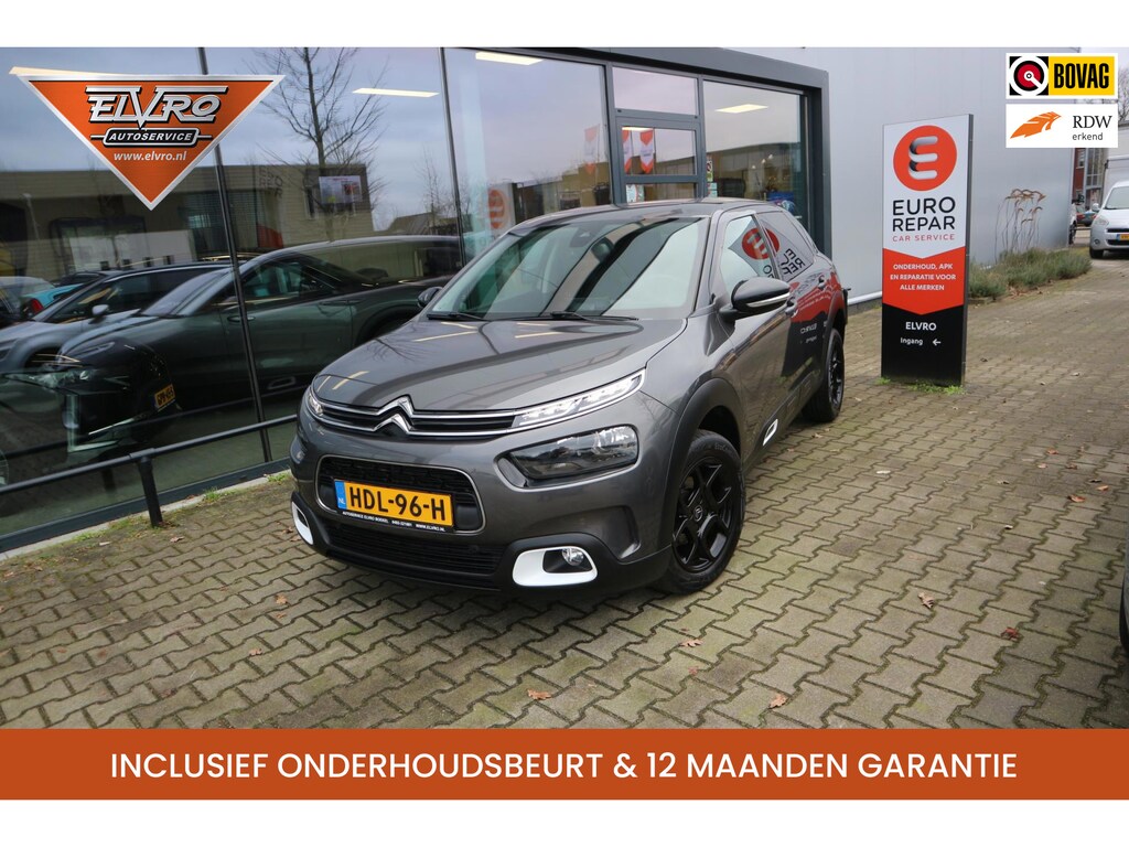 Citroën C4 Cactus 1.2 PureTech Shine 110PK NAVI CLIMA CRUISE PDC Stoelverw V+A RIJKLAARPRIJS!!