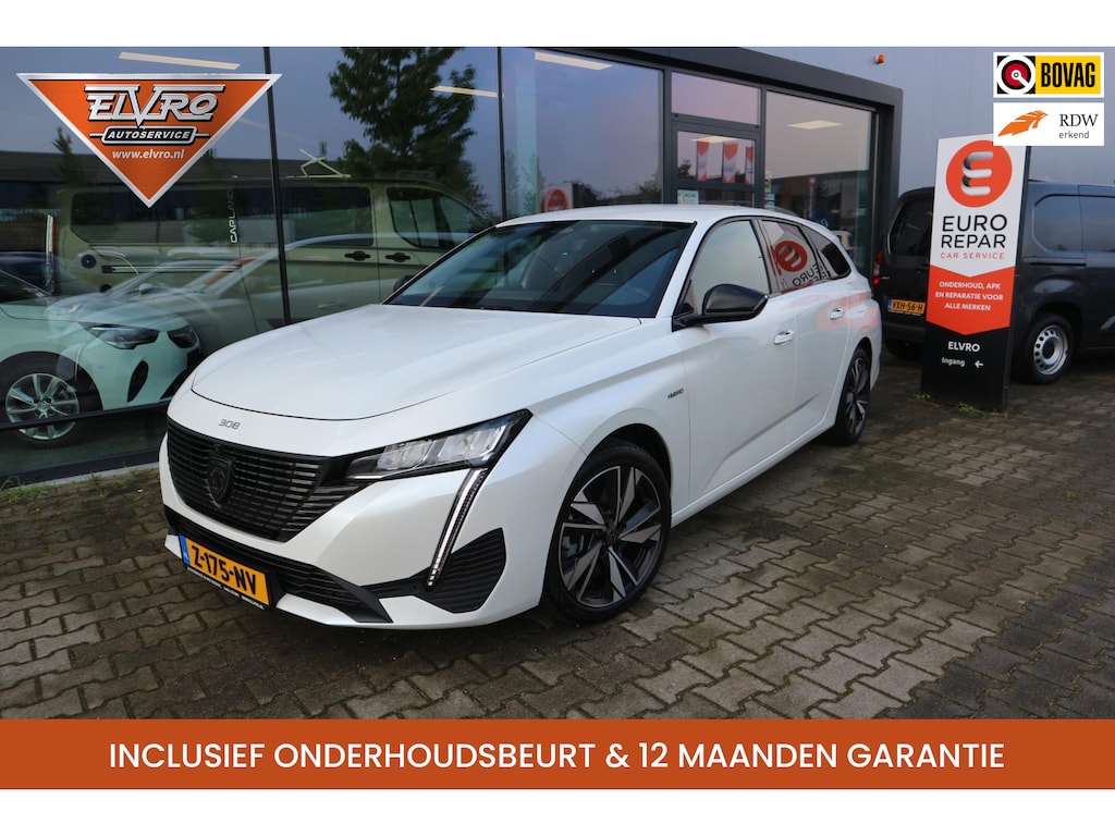 Peugeot 308 SW 1.6 HYbrid 180 Allure Pack Business PLUG-IN NAVI 360 CAMERA KEYLESS ADAPTIVE CRUISE RIJKLAARPRIJS!!
