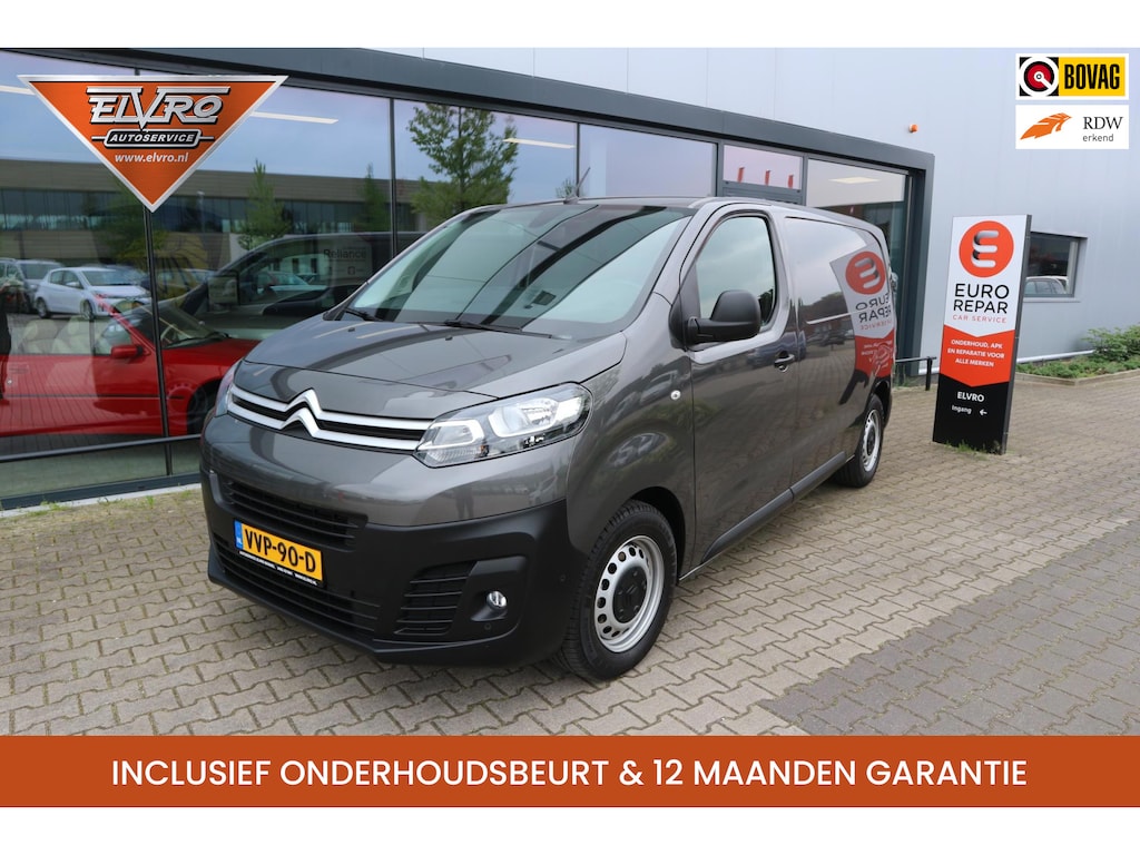 Citroën Jumpy L2 1.5 Blue-Hdi 102 PK CLUB AIRCO CRUISE CAMERA PDC V+A TEL 3 PERS HALF LEDER BETIMMERING!!
