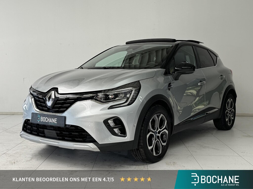 Renault Captur 1.6 E-Tech Plug-in Hybrid 160 Intens | Panoramadak | Leder | 360º Camera | Stoelverwarming | BOSE-Audio |