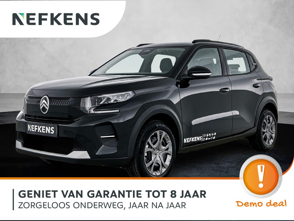 Citroën E-C3 Business Comfort Range 44 kWh 113pk | Navigatie | Airco | Cruise Control | Parkeersensoren | Led koplampen | Apple Carplay / Android Auto | Bluetooth | DAB+ radio | Comfortstoelen | Elektrisch inklapbare spiegels | Draadloze telefoonlader | Regensensor | Multifunctioneel stuurwiel |