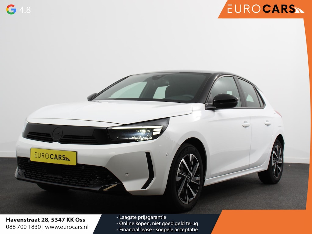 Opel Corsa 1.2 Turbo 100pk Automaat Hybrid GS-Line Navigatie Apple Carplay/Android Auto Digitale Cockpit Airco Cruise Control Lichtmetalen Velgen Dab