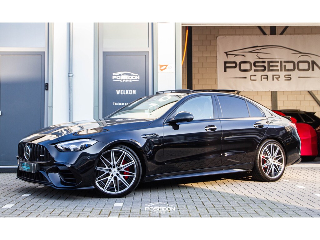 Mercedes-Benz C-klasse AMG 63 S E Performance PANO | HEAD-UP | MEMORY | KUIPSTOELEN | 360CAMERA | 680PK