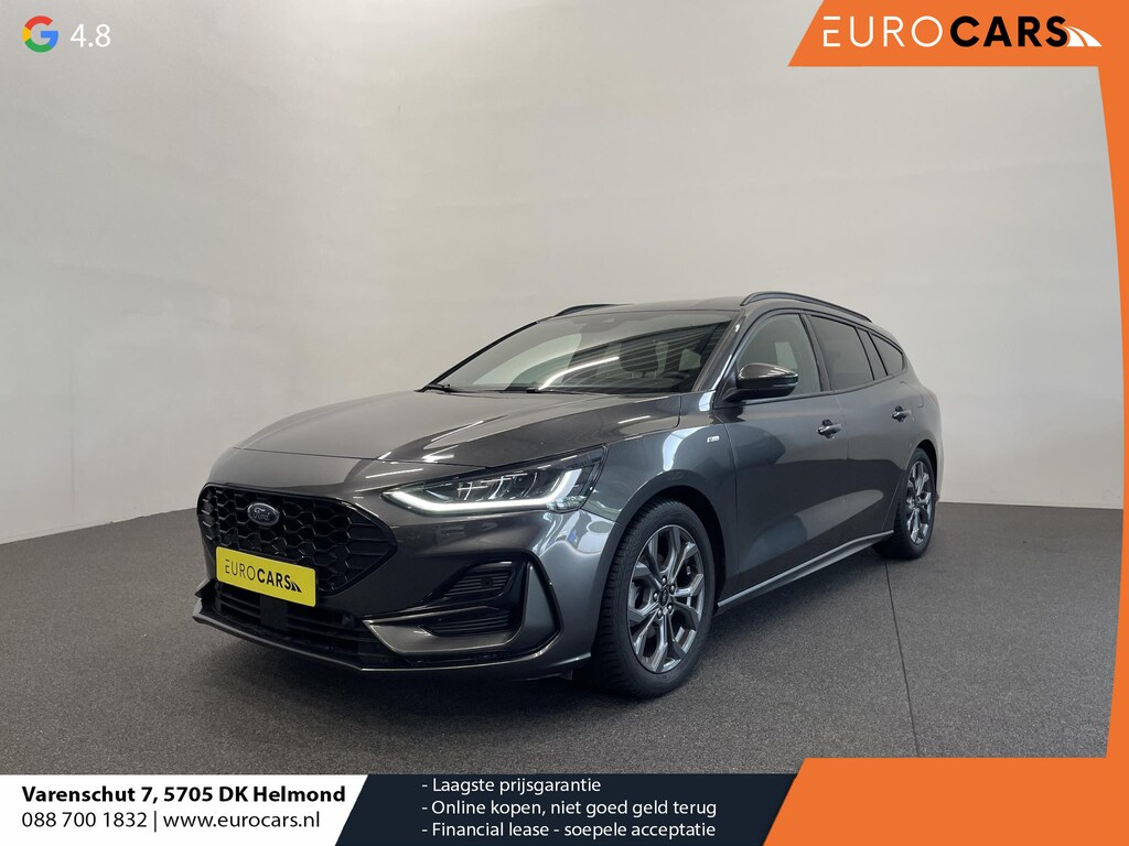 Ford Focus Wagon 1.0 EcoBoost Hybrid 155 pk ST Line Aut. LED Winterpakket PDC VA+Camera Carplay Navi Adaptive Cruise Control Privacy Glass