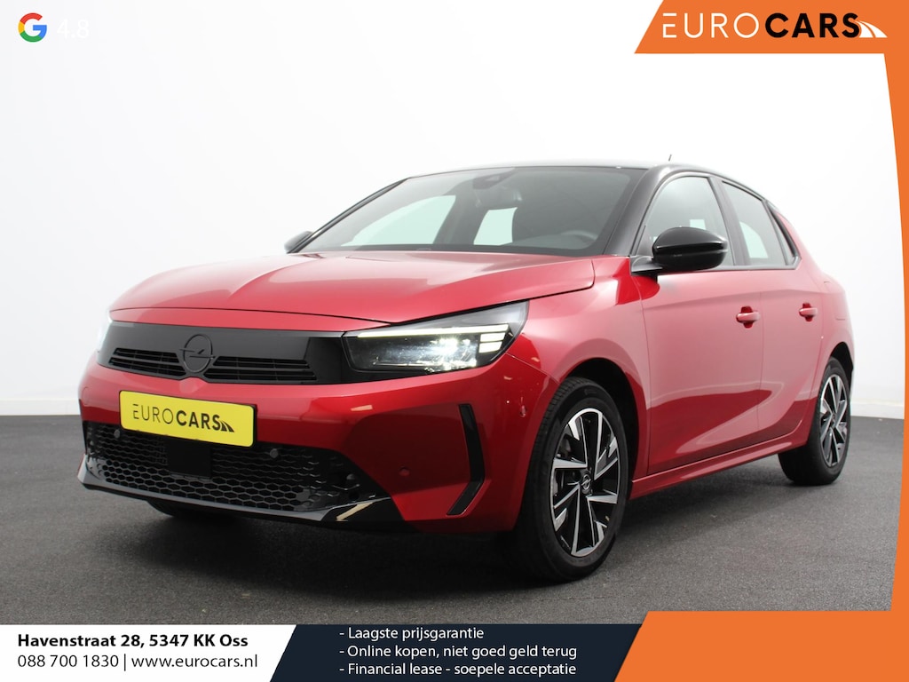 Opel Corsa 1.2 Turbo 100pk Automaat Hybrid GS-Line Navigatie Apple Carplay/Android Auto Digitale Cockpit Airco Cruise Control Lichtmetalen Velgen Dab