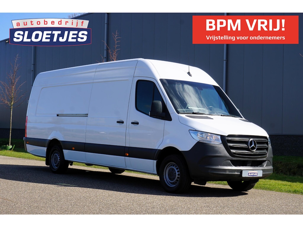 Mercedes-Benz Sprinter 317 1.9 CDI L4H2 in Topstaat |Camera |Cruise |Navi |Extra lang |470 cm laadruimte |1e eigenaar |170 PK |EURO6 |Trekhaak