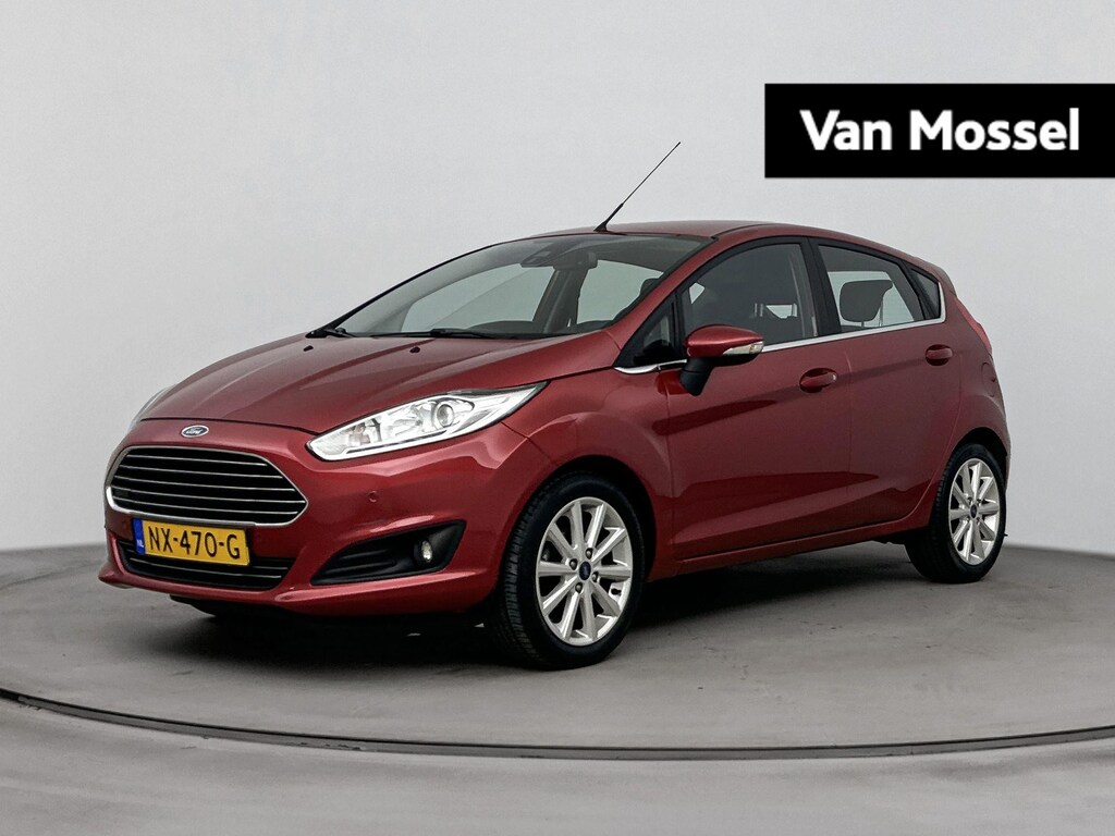 Ford Fiesta 1.0 EcoBoost Titanium 100PK | Automaat | Parkeersensoren | Climate Control | Lichtmetalen Velgen