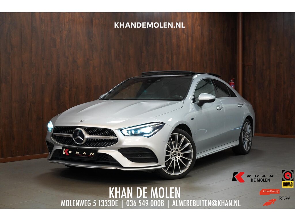 Mercedes-Benz CLA 250 e AMG Line BOMVOL|Pano|Burmester|Memory|Sfeerverlichting|19 inch