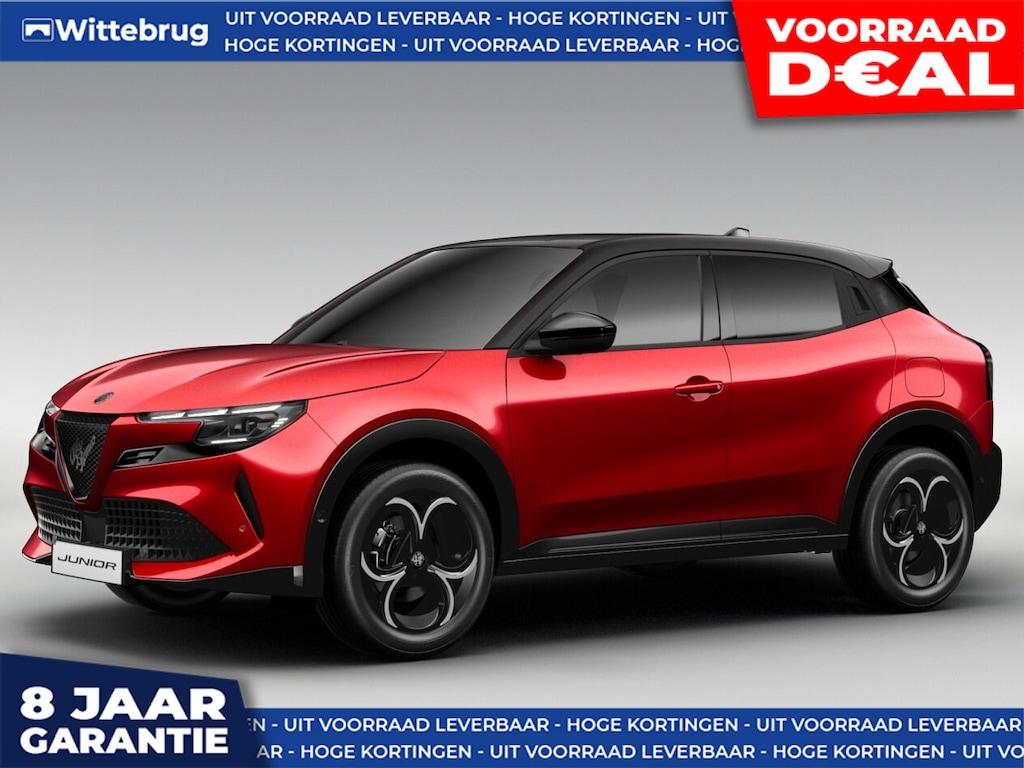 Alfa Romeo Junior Elettrica Ti 54 kWh DIRECT RIJDEN - RIJKLAAR - TECHNO PACK - 8 JAAR GARANTIE