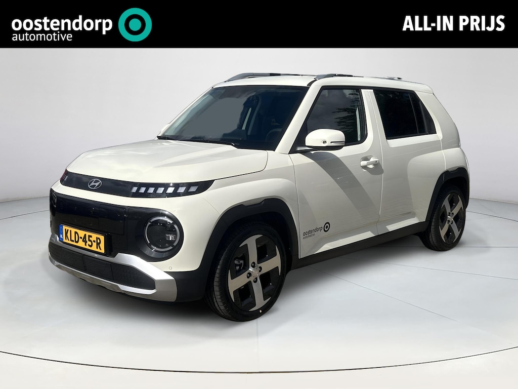 Hyundai Inster Evolve Sky 49 kWh | Apple Carplay/Android Auto | Achteruitrijcamera | Batterijverwarming | Schuif/kantel dakje | Adaptief Cruise Control | Stoel/stuurverwarming |