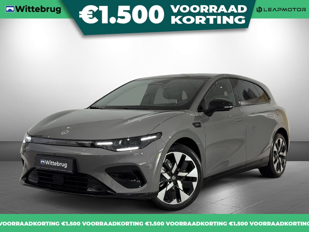 Leapmotor B05 ProMax Design 67.1 kWh Volledig Elektrisch met 482 KM WLTP RANGE, Lederen Bekleding en Stoelverwarming Nu te bestellen en proef te rijden!