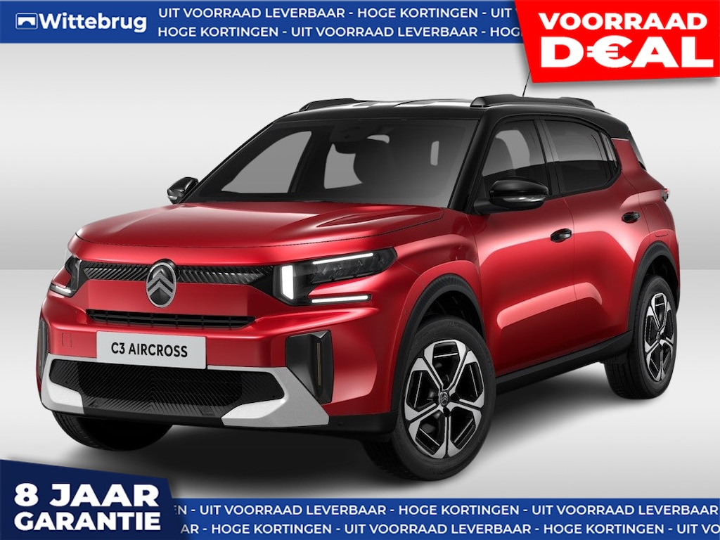 Citroën C3 Aircross 1.2 Hybrid 145pk Max DIRECT RIJDEN - RIJKLAAR - 8 JAAR GARANTIE