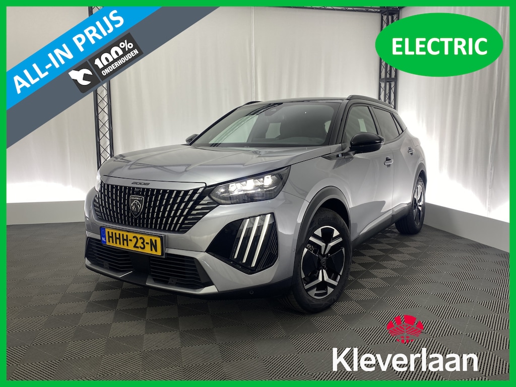 Peugeot e-2008 EV GT Avantage 54 kWh Automaat 3-Fase | CarPlay | Navi | Dodehoek | Camera's | ACC | Sfeerverlichting |