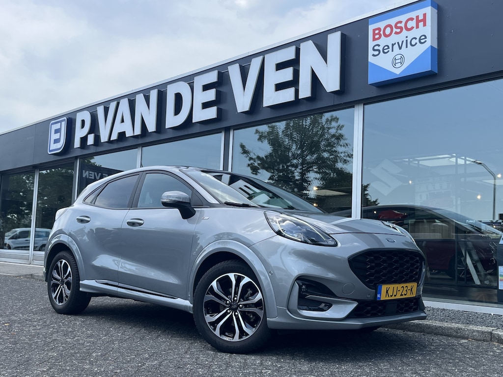 Ford Puma 1.0 EcoBoost Hybrid ST-Line 155pk Automaat | Elekt. achterklep | Keyless | Driver Assistance Pack | Adapt. Cruise | Dodehoek | Camera | etc. etc.