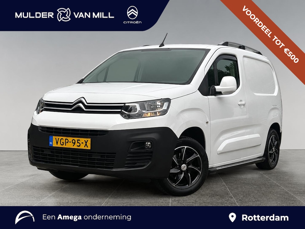 Citroën Berlingo GB Club 1.5 BlueHDi 100pk | TREKHAAK | 3-ZITS | LAGE KM-STAND! | DAKRAILS | APPLE CARPLAY / ANDROID AUTO | SCHUIFDEUR |