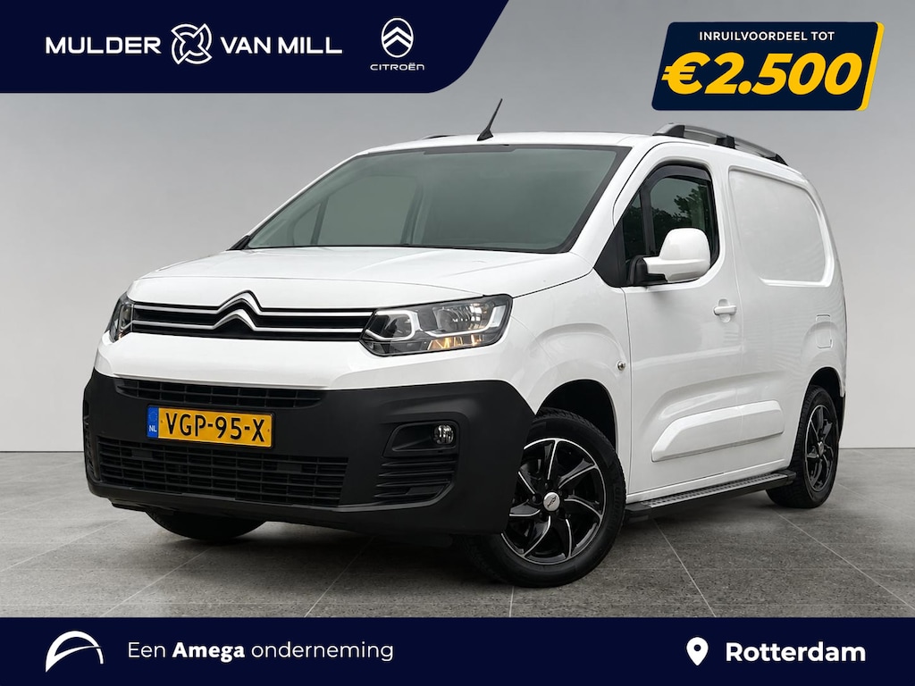 Citroën Berlingo GB Club 1.5 BlueHDi 100pk | TREKHAAK | 3-ZITS | LAGE KM-STAND! | DAKRAILS | APPLE CARPLAY / ANDROID AUTO | SCHUIFDEUR |