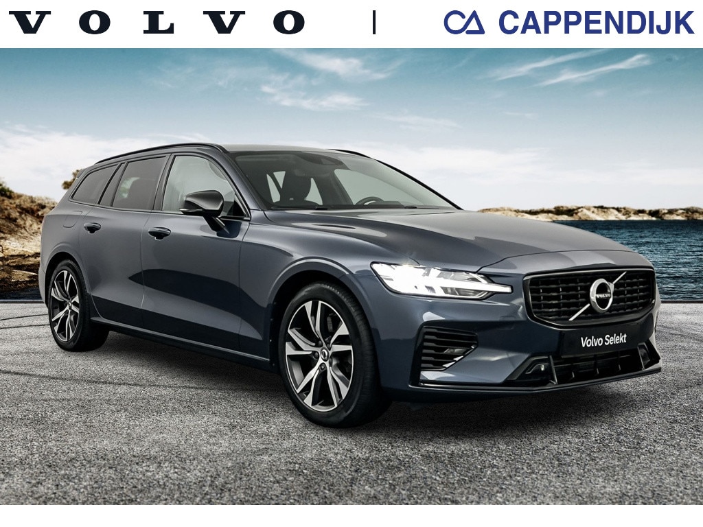 Volvo V60 T6 398PK Recharge R-Design| Camera| Trekhaak| Stoel+Stuur.verw|
