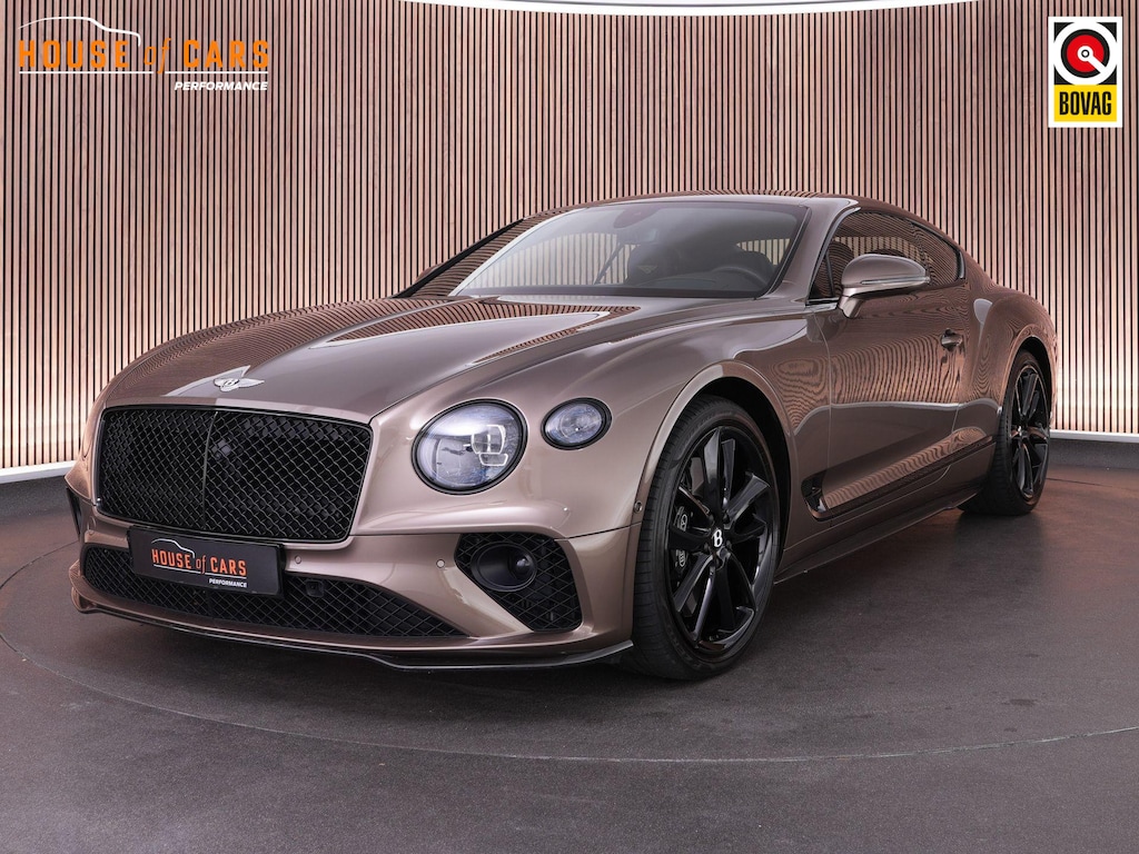 Bentley Continental GT 4.0 V8 550pk |Blackline|B&O|Mulliner Driving|Adaptive cruise|Rotating Display|Carbon|Massage