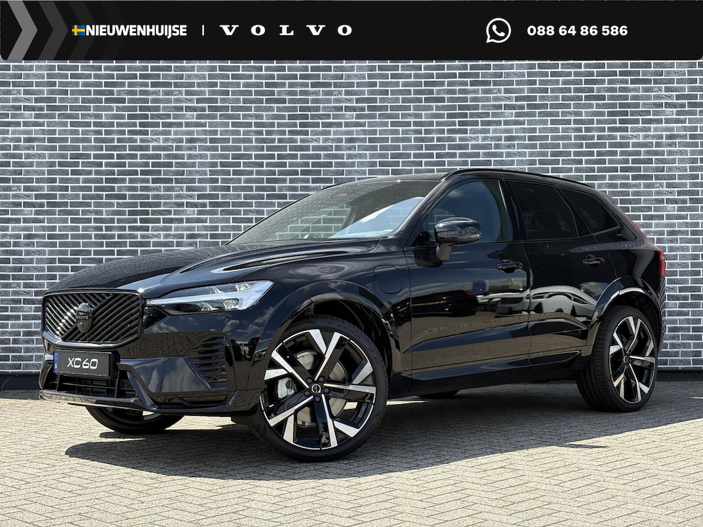Volvo XC60 T8 Plug-in hybrid AWD Ultra Dark Exec. Ed. | Google | Long Range | Panoramadak | Bowers & Wilkins Audio | Massagefunctie | Keyless | Luchtvering | Stoelverwarming & Ventilatie | Head-Up Display | Getint Glas | Elek. Achterklep | Stuurverwarming | Memory | LED Koplampen | 22" LM