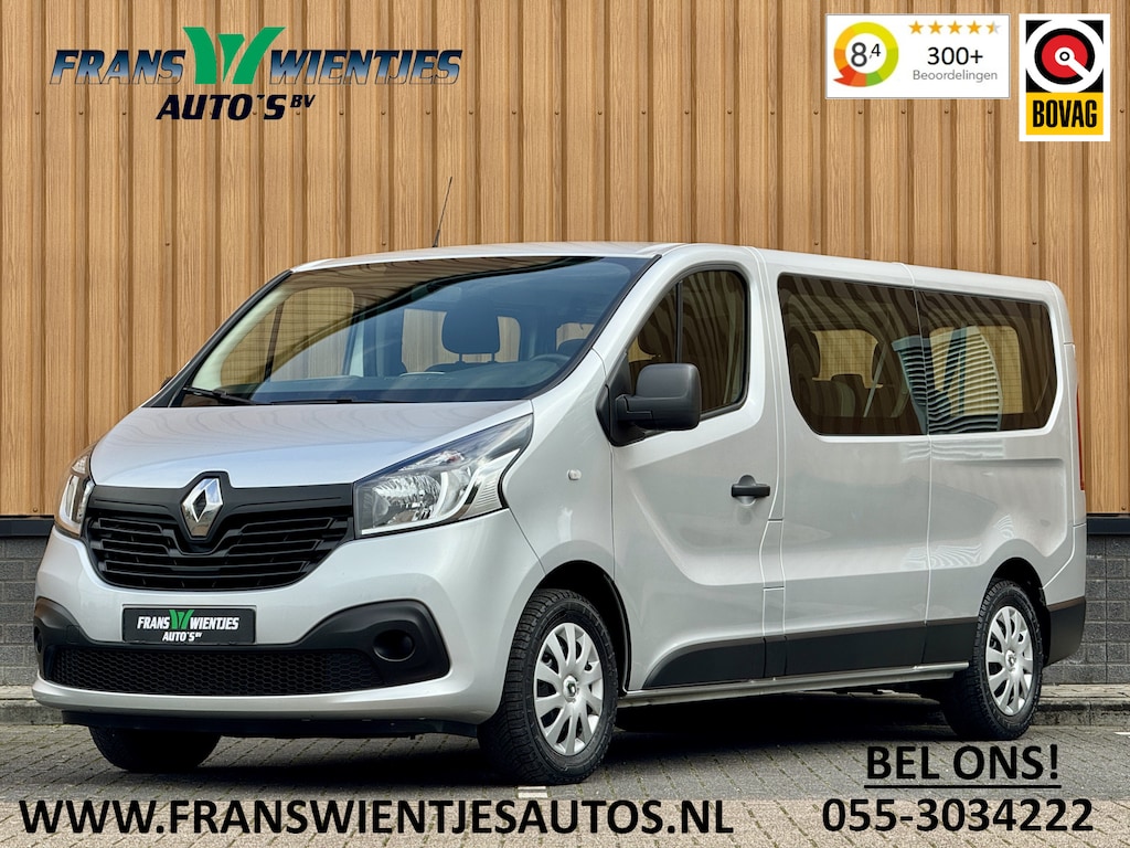 Renault Trafic Passenger 1.6 dCi Grand Authentique Energy | Marge | Airconditioning | Radio | Navigatie | Cruise Control | Bluetooth | Stop & Go | Multifunctioneel Stuurwiel |