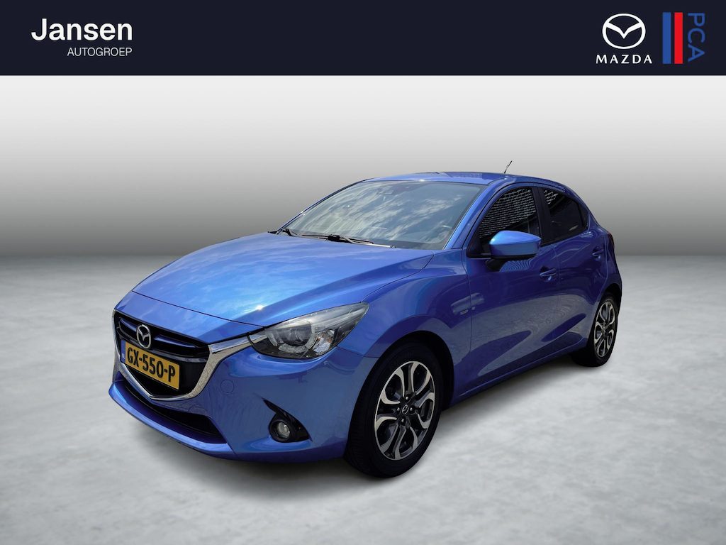 Mazda 2 1.5 Skyactiv-G GT-M , Trekhaak, Clima, Cruise, Navi, Stoelverwarming, LMV 16 Inch, Bluetooth