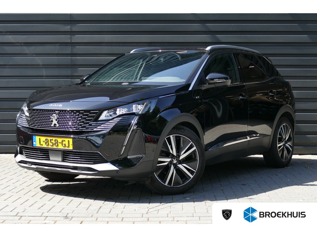 Peugeot 3008 1.2 PURETECH 130PK GT PACK AUTOMAAT / ALCANTARA / CAMERA V+A / TREKHAAK /19"LMV / KEYLESS / FULL-LED / MASSAGESTOEL / ELEKTR. ACHTERKLEP / NAVI / CLIMA / PDC / BLUETOOTH / ADAPT. CRUISECONTROL / 2E EIGENAAR / SCHITTERENDE STAAT !!