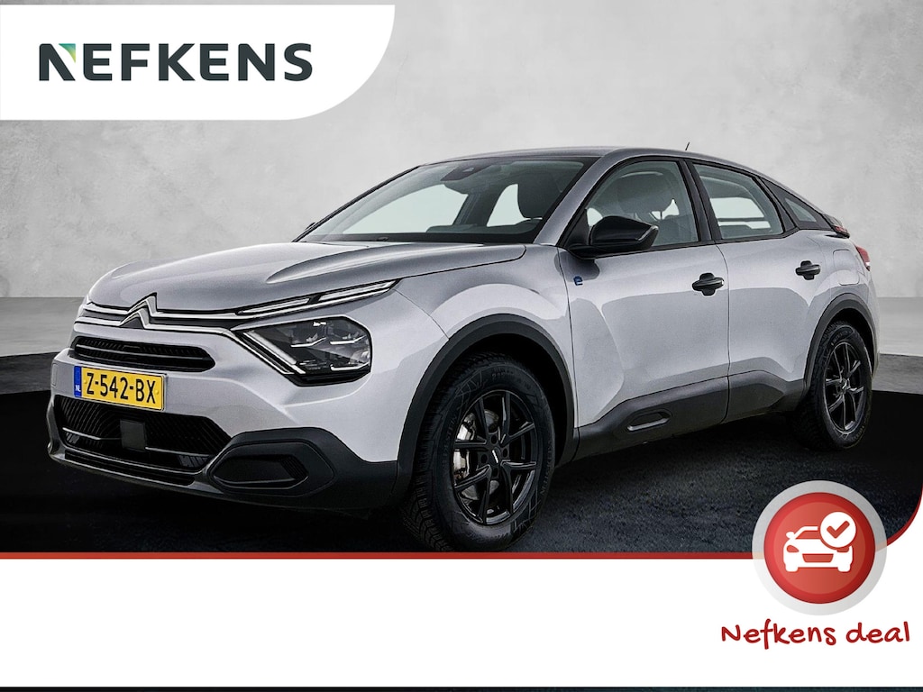 Citroën E-C4 136pk You 50 kWh Automaat | Apple Carplay/Android Auto | Climate Control | Cruise Control | Camera | FASE 3 | 16"LMV | Parkeersensoren | Warmtepomp |