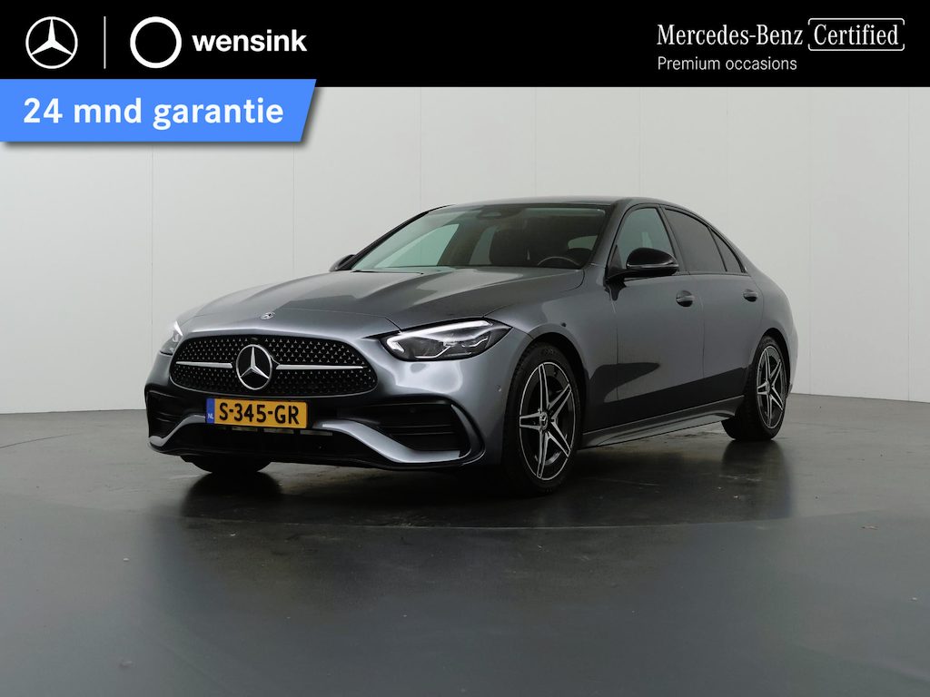 Mercedes-Benz C-klasse 180 AMG Line | Night | Stoelverwarming | Sfeerverlichting | Achteruitrijcamera |