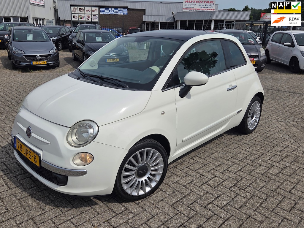 Fiat 500 1.2 Lounge/AUTOMAAT/PANO/NAP
