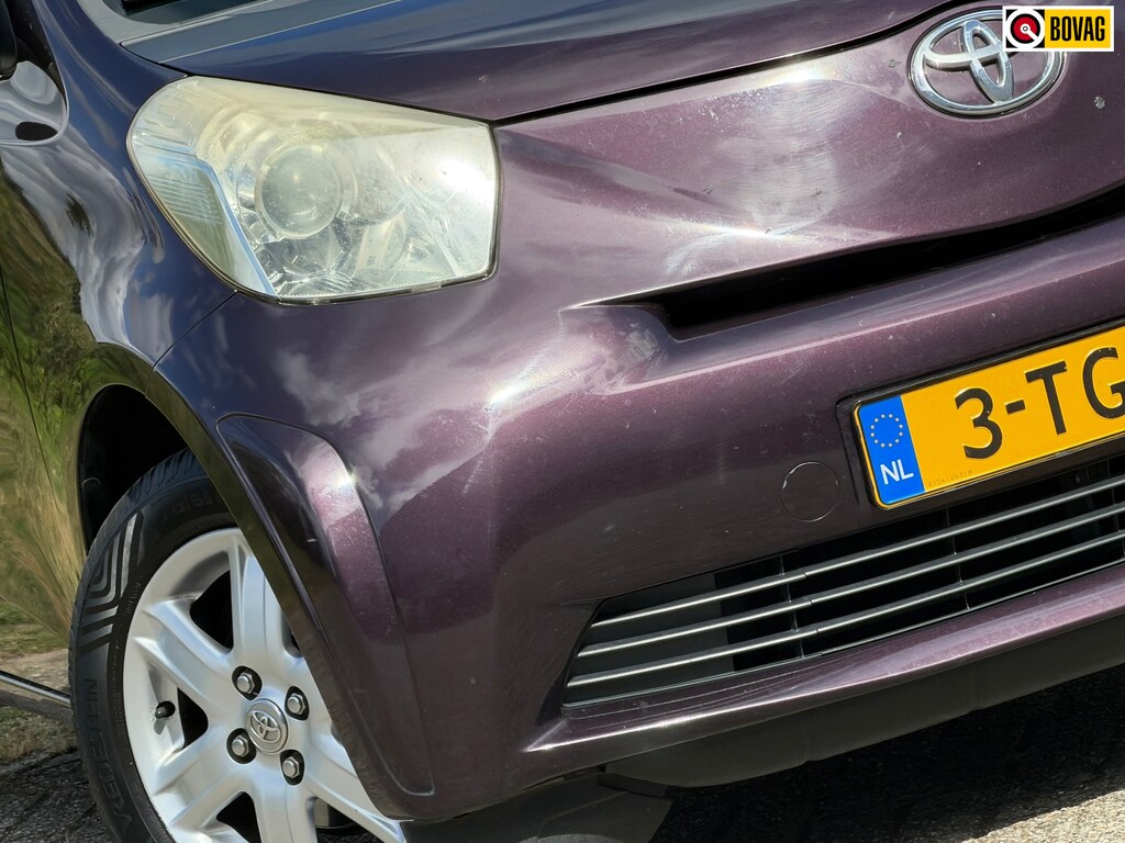 Toyota iQ 1.0 VVTi Comfort - Deep Amethyst - Airco/LMV - Kkeurig