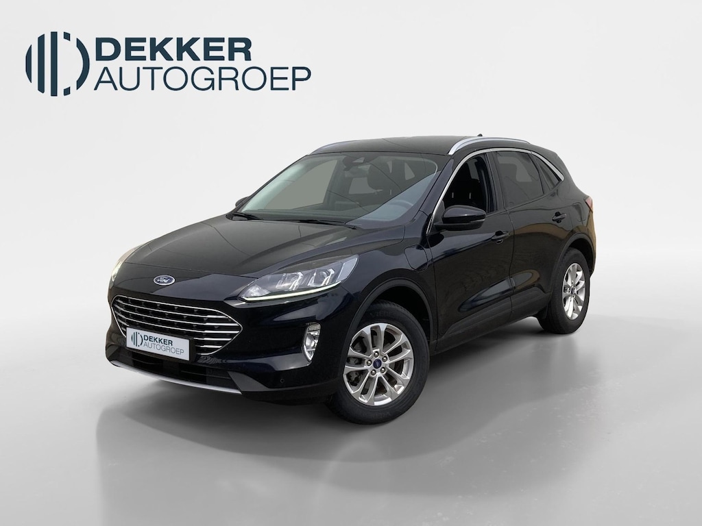 Ford Kuga 2.5 PHEV 225 pk Titanium Winter Pack - Draadloos opladen telefoon Origineel NL auto met weinig km.